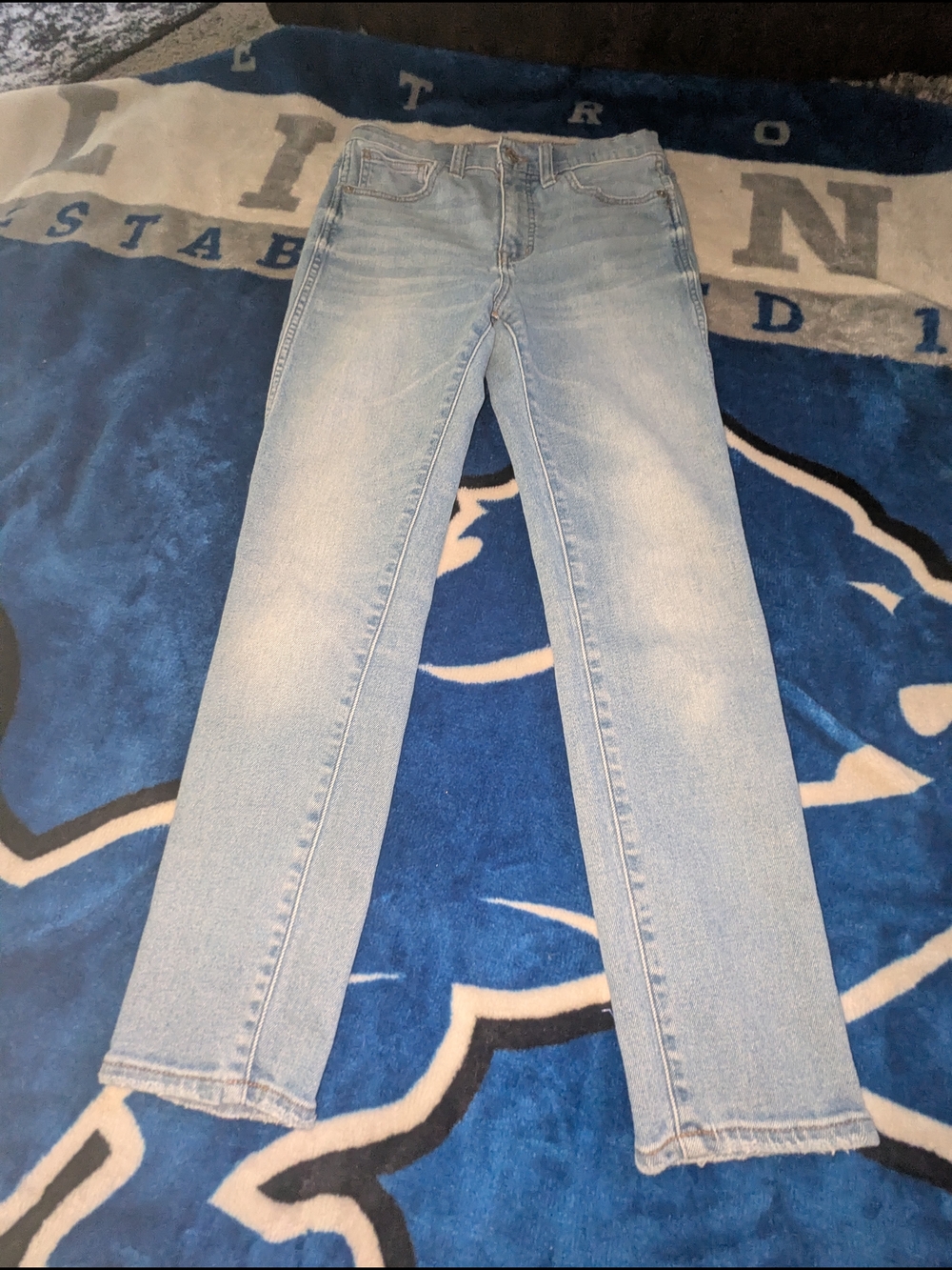 Madewell Light Blue Skinny Jeans